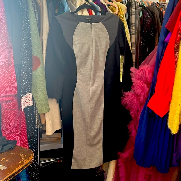 108 sz 40 Escada Stretch virgin wool jersey 20-22” Bust - Picture 10 of 14